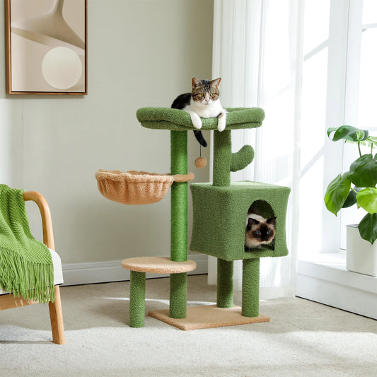 Cactus Cat Tree with Scratching Post