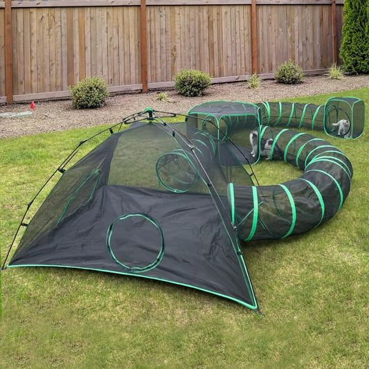 6-in-1 Outdoor Play Tents and Tunnels