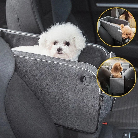 Portable Pet Center Console Car Seat
