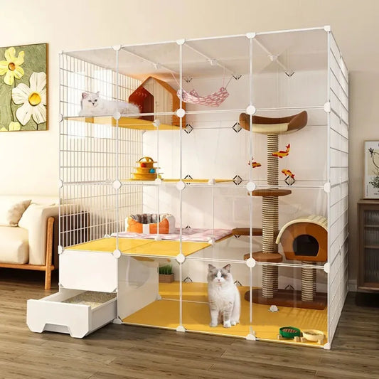 Luxury Indoor Cat Cage